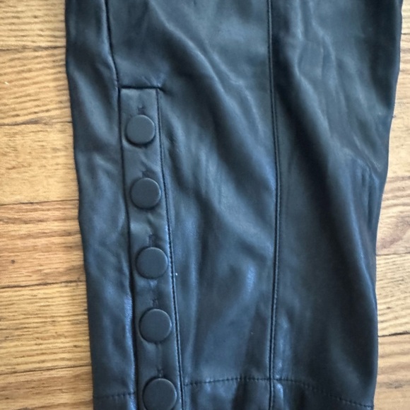 Ryegrass Belted Faux Leather Women's Pants Size 6 NWT Casual, Fall, Quiet Luxury - Picture 6 of 16